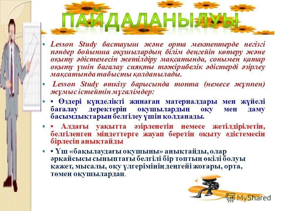 лессон стади дегеніміз не