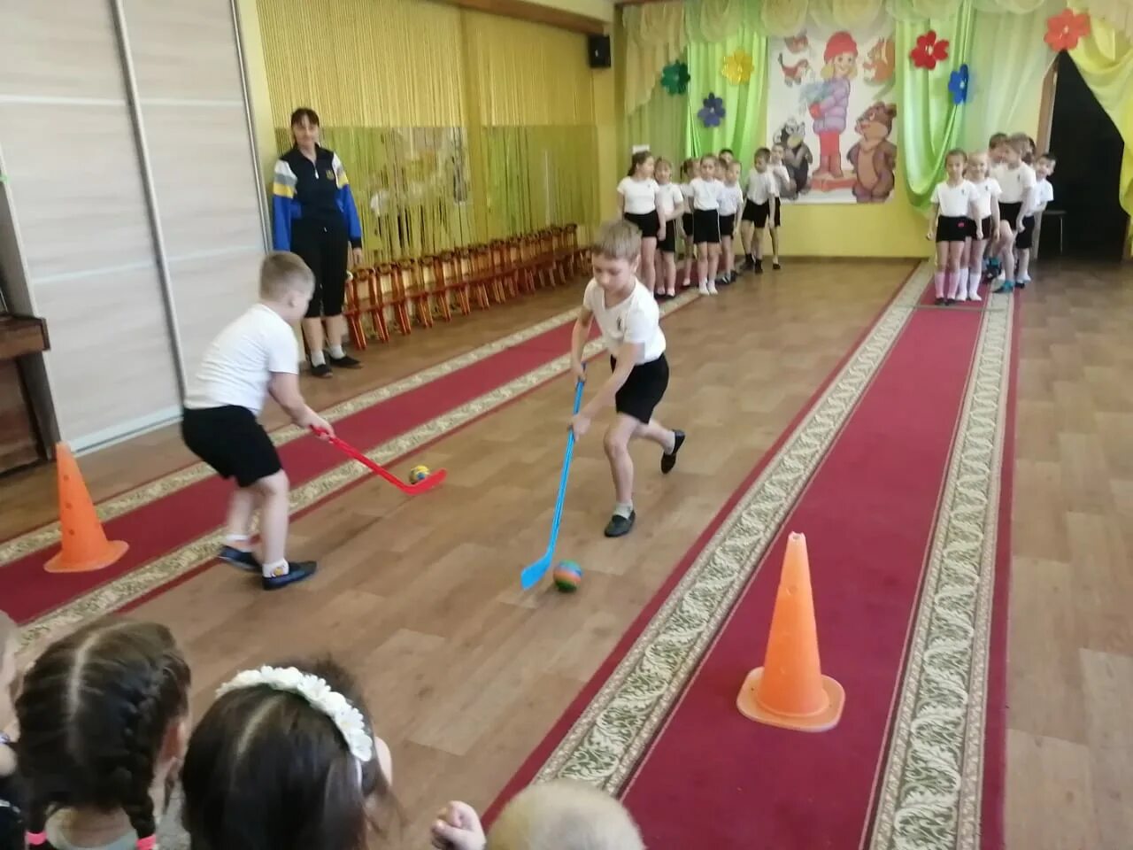 эстафеты для детей старшей группы