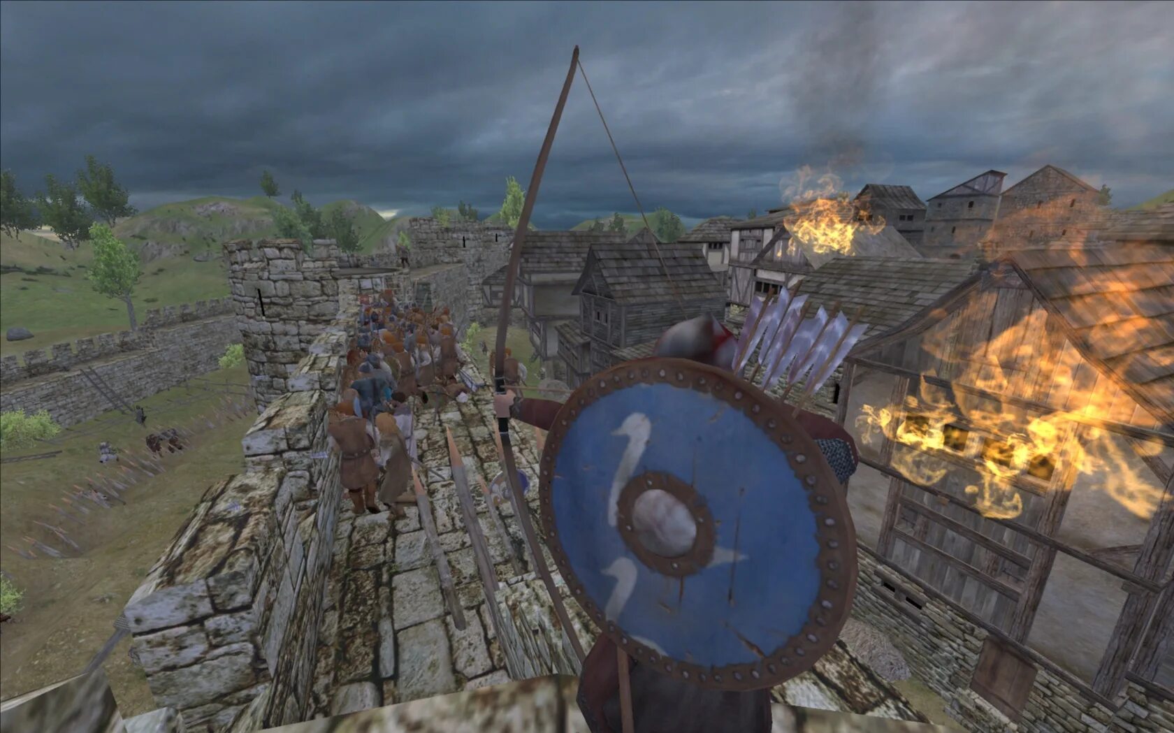 Mount and Blade Warband Осада. Mount and Blade осады. Mount and Blade Осада замка. Mount and Blade осады требушеты.