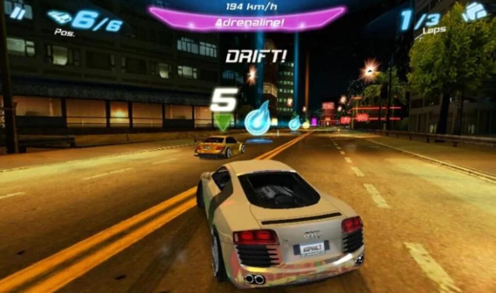 Игры с мультиплеером на телефон. Asphalt 6 Adrenaline Android. Игра Asphalt 6 Adrenaline. Asphalt 6 1.3.3.