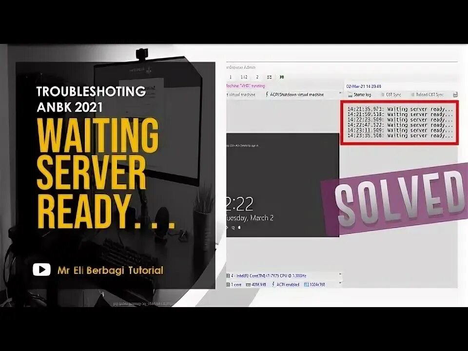 Waiting for an server retrying. Waiting for an server retrying