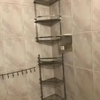 Полки в ванной ржавеют
