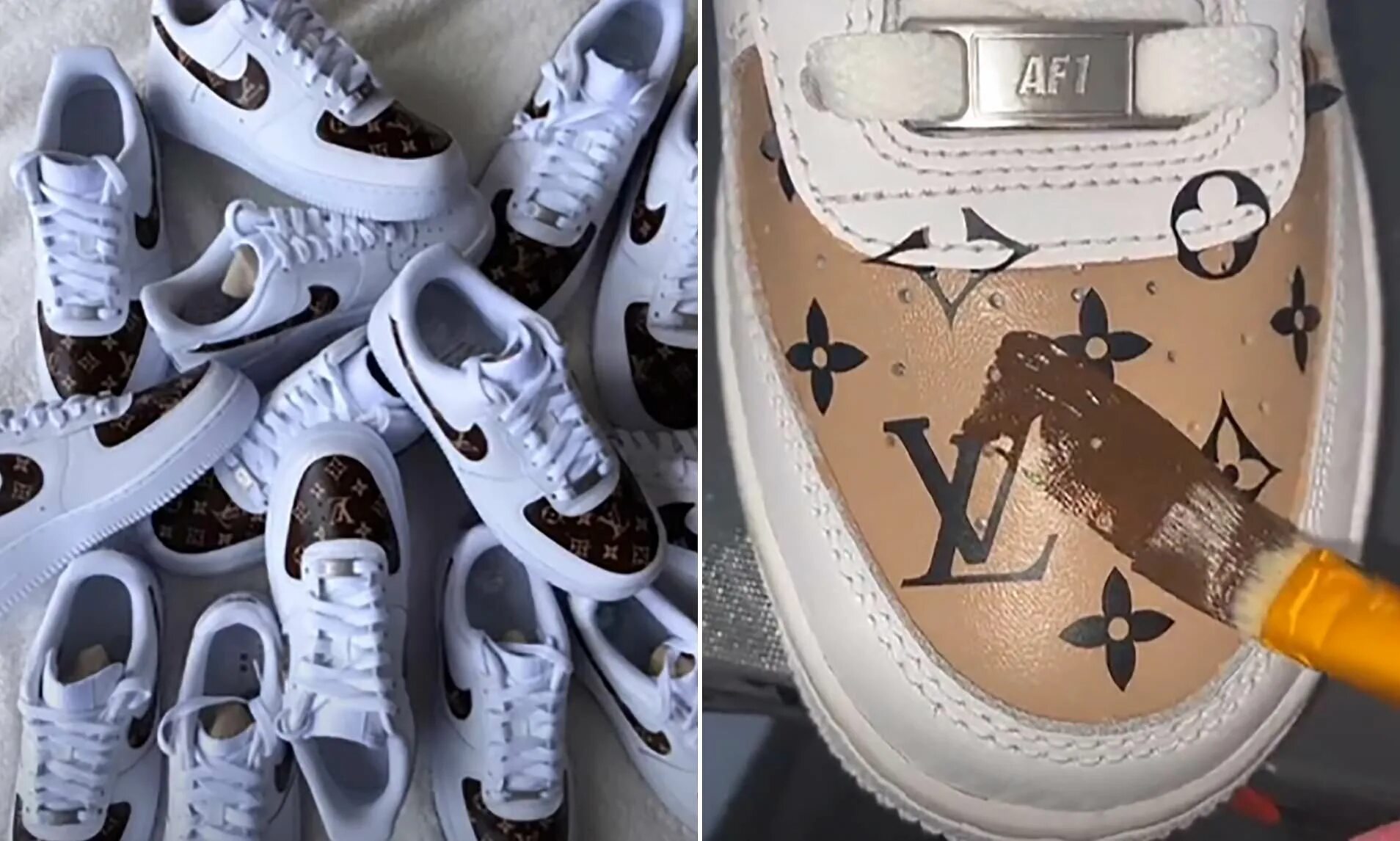 Nike af1 x Louis Vuitton. Nike Air Force 1 x Louis Vuitton. Nike Force x Луи Виттон. Air Force 1 Louis Vuitton. Кроссовки найк луи виттон