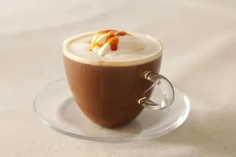 Латте с карамелью