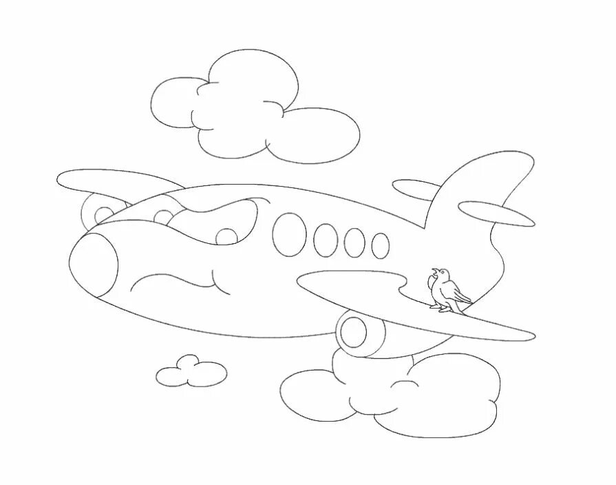 Рисование самолет летит сквозь облака средняя группа. Самолеты. Раскраска. Трафарет самолёта для детей. Самолет раскраска для детей. Трафарет самолета для рисования.
