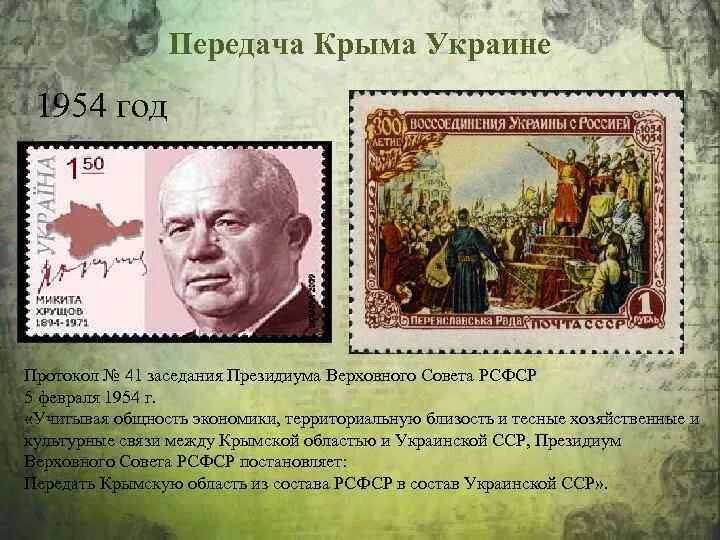 Передача Крыма Украине Хрущевым. Крым 1954 Хрущев. Передача Крыма Украине в 1954. Передача Крыма УССР.