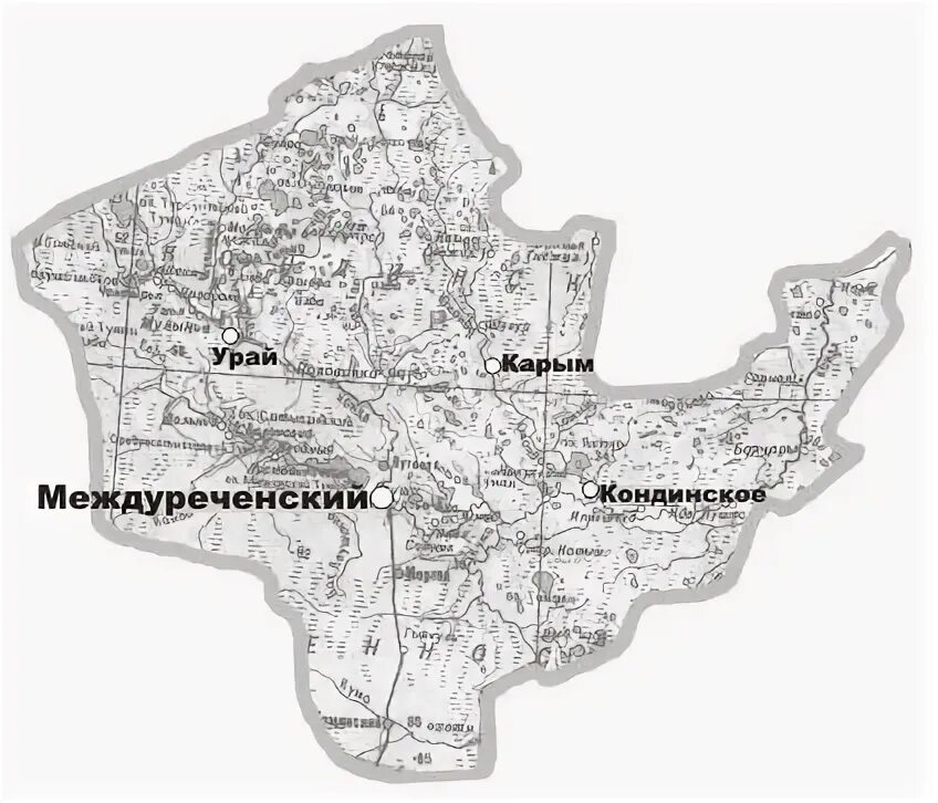 Карта кондинского района. Кондинский район ХМАО на карте. Карта Кондинского района ХМАО. Карта Кондинского района Тюменской области.