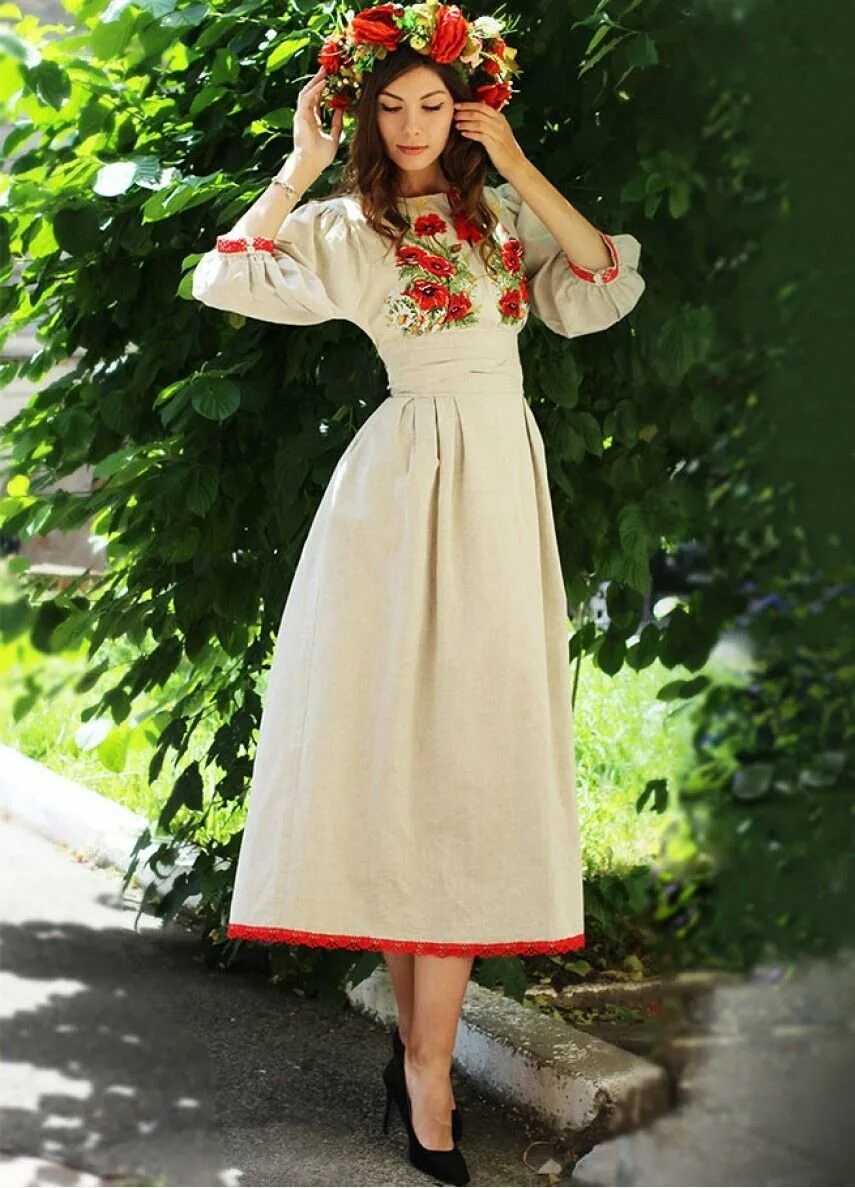 Платье в русском стиле. Наряд в русском стиле. Платье в русском народном стиле. Платье в фольклорном стиле. Современное народное платье