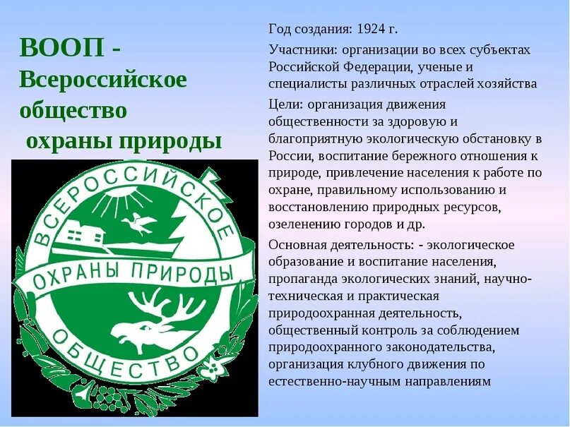 Природные организации россии. Всероссийское общество охраны природы в России сообщение 4 класс. Всероссийское общество охраны природы цели. Международные экологические организации в России 4 класс. Международные организации экологических организаций в России.