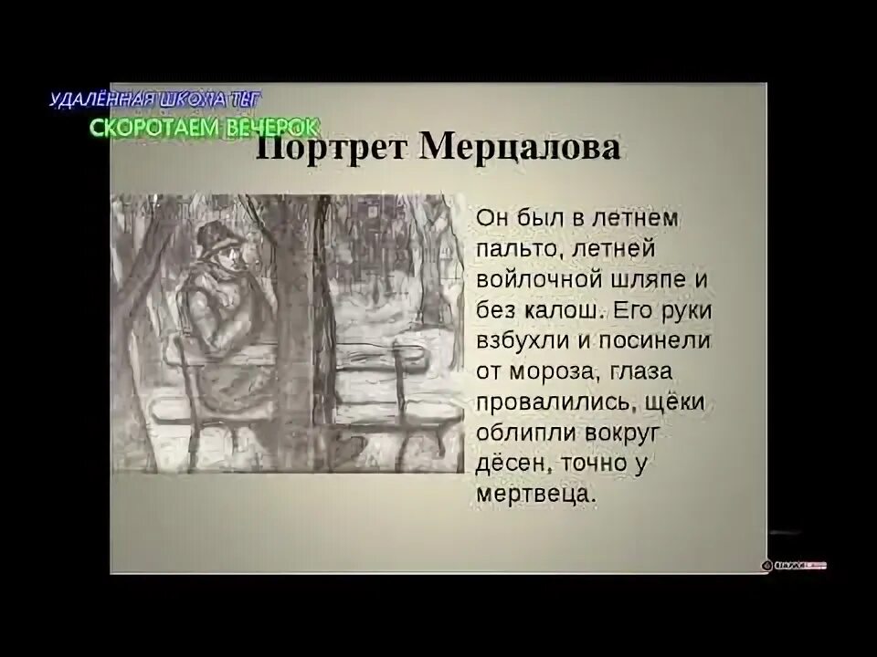 Прочитайте внимательно описание жилища мерцаловых
