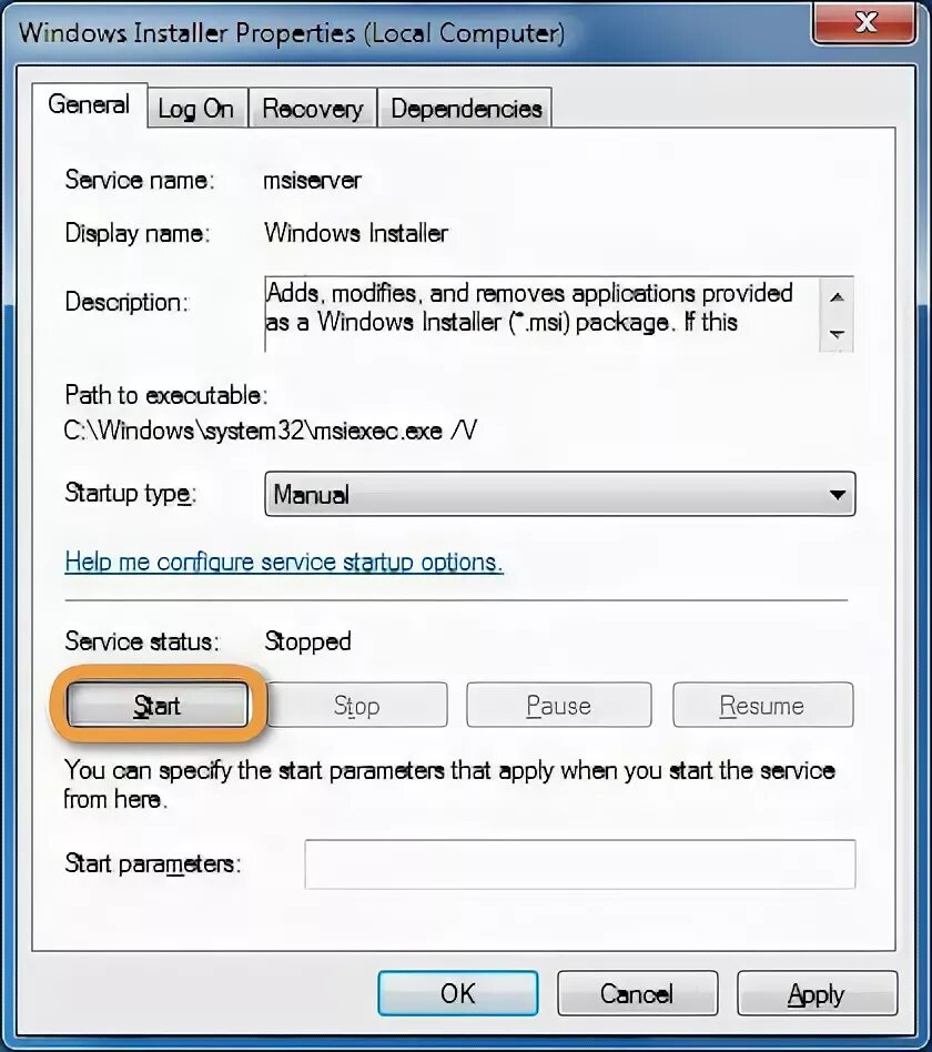 0x80070643 error install failure. На виндовс 7 как набрать service msi. 160531514+&quot;installer service specialist&quot;.