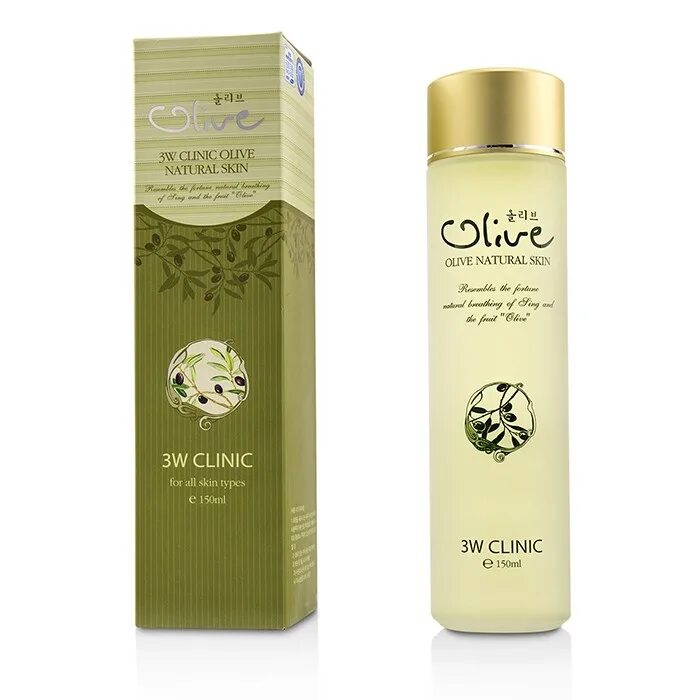 Olive natural. 3w Clinic Olive natural Emulsion. [3w Clinic] тонер для лица олива Olive natural Skin, 150 мл. 3w Clinic тонер для лица. 3w Clinic тоник.