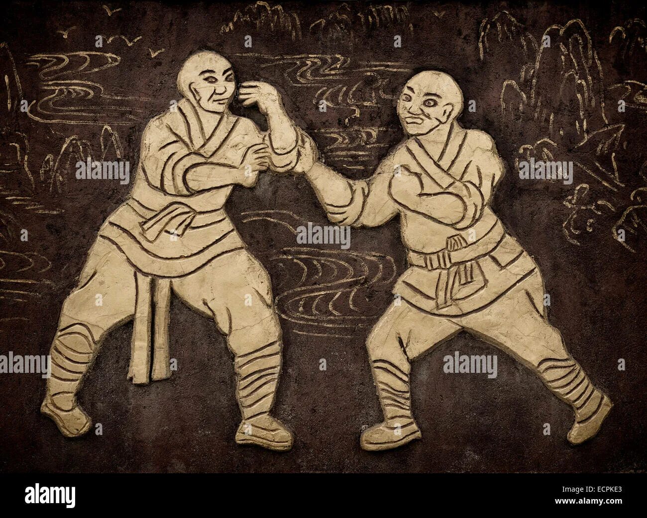 Шаолинь фреска. Кунг фу в древнем Китае. Монах Шаолинь. Гравюра Шаолинь. Свитки пробуждения