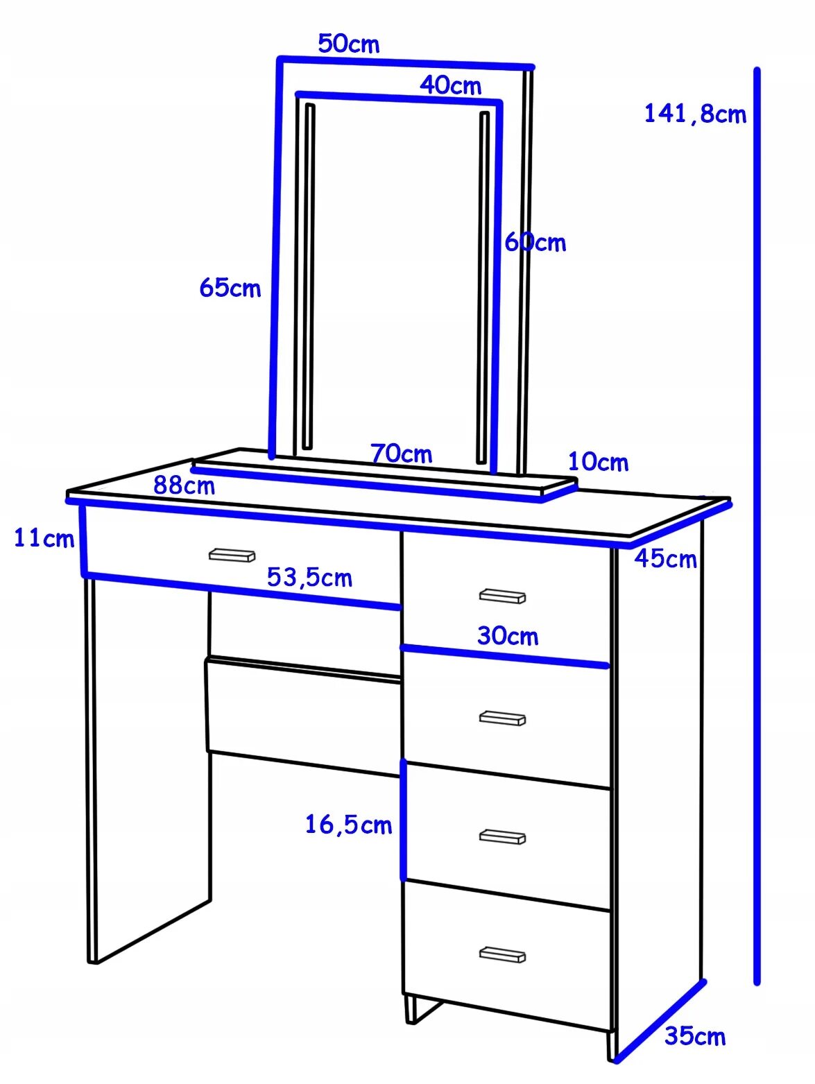 Макияжный столик Размеры. Высота туалетного стола. Туалетный столик чертеж. Туалетный столик Размеры. Сборка стола туалетного