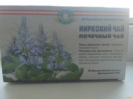 Почечный чай прием