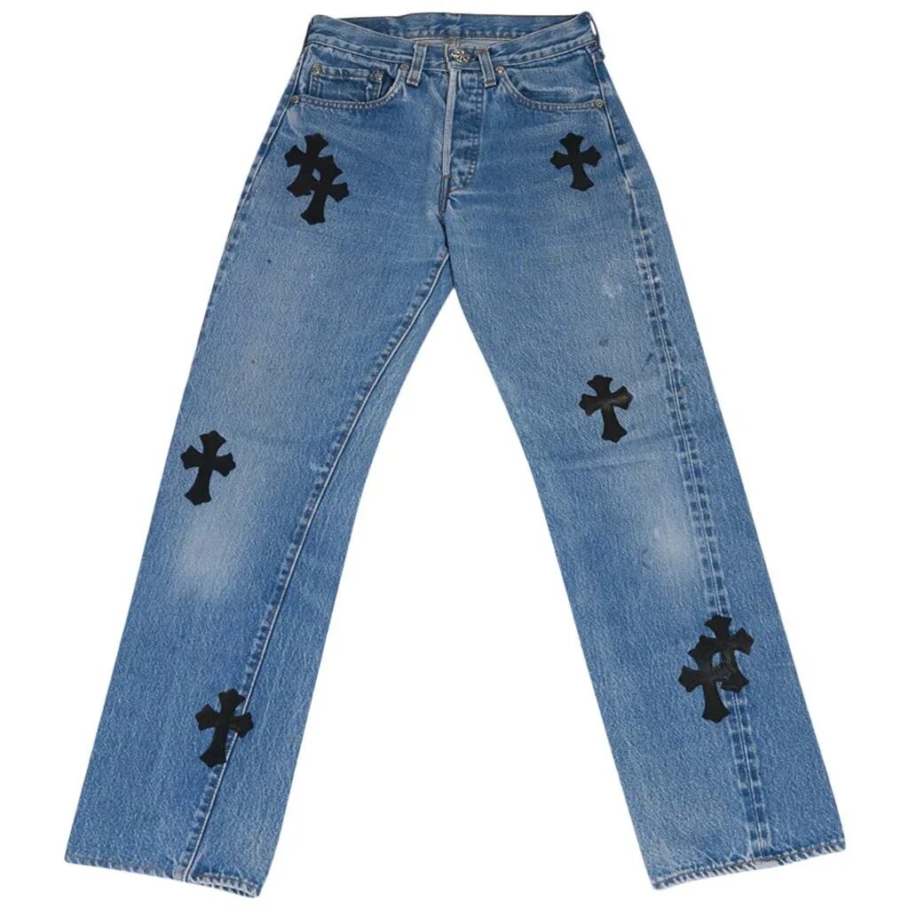 Джинсы хроме хартс. Chrome hearts jeans. chrome hearts levis джинсы. хром хартс штаны. джинсы с крестами.