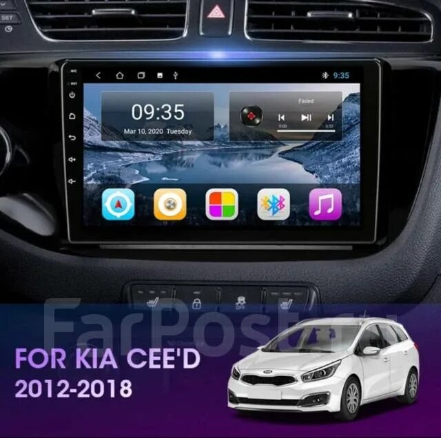 Ceed JD магнитола с CARPLAY. Kia Ceed JD магнитола на андроид.