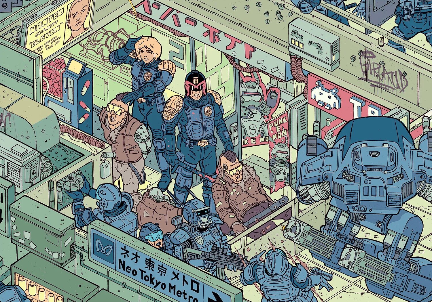 Section two. Жосан Гонсалес. Jose Gonzalez Cyberpunk. Хасан Гонсалес киберпанк. Laurie Greasley.