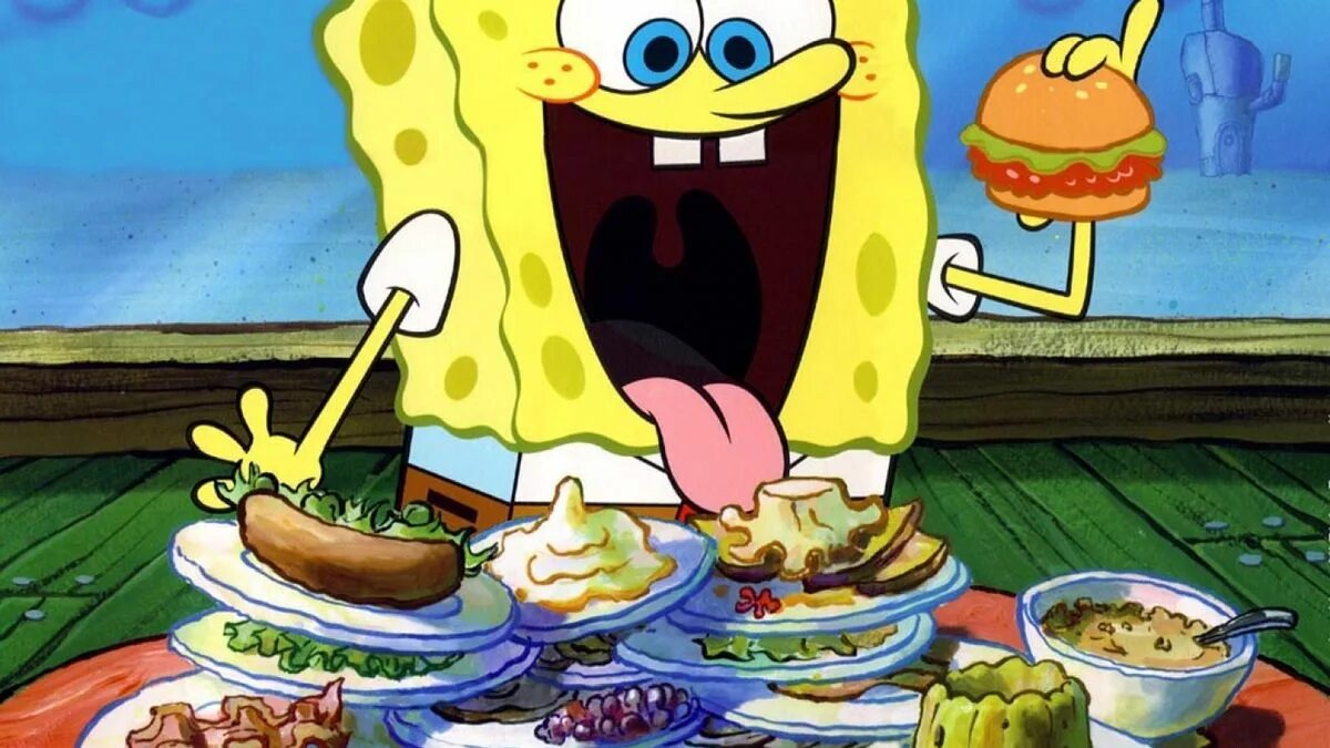 Таракан ест бургер спанч боб. Bob eat. Донат спанч боб. Bob eat. Хлопья спанч боб.