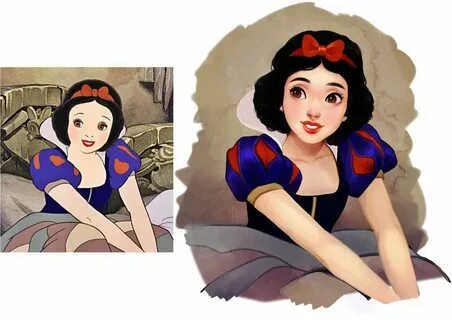 Арты принцессы диснея белоснежка (49 фото) .