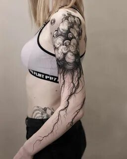 Tattoos, Tribal Tattoos, Dope Tattoos, Celtic Tattoos, Cloud Tattoos, Storm...