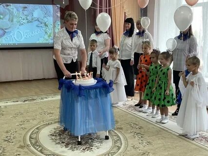 Отметили юбилей детского сада