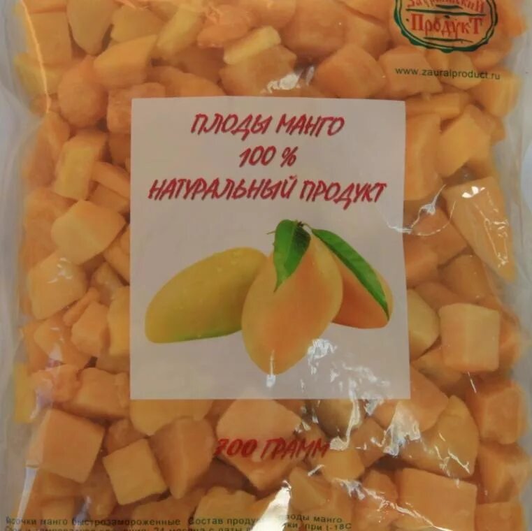 Можно морозить манго. Можно морозить манго