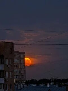 Москва вчера ночью