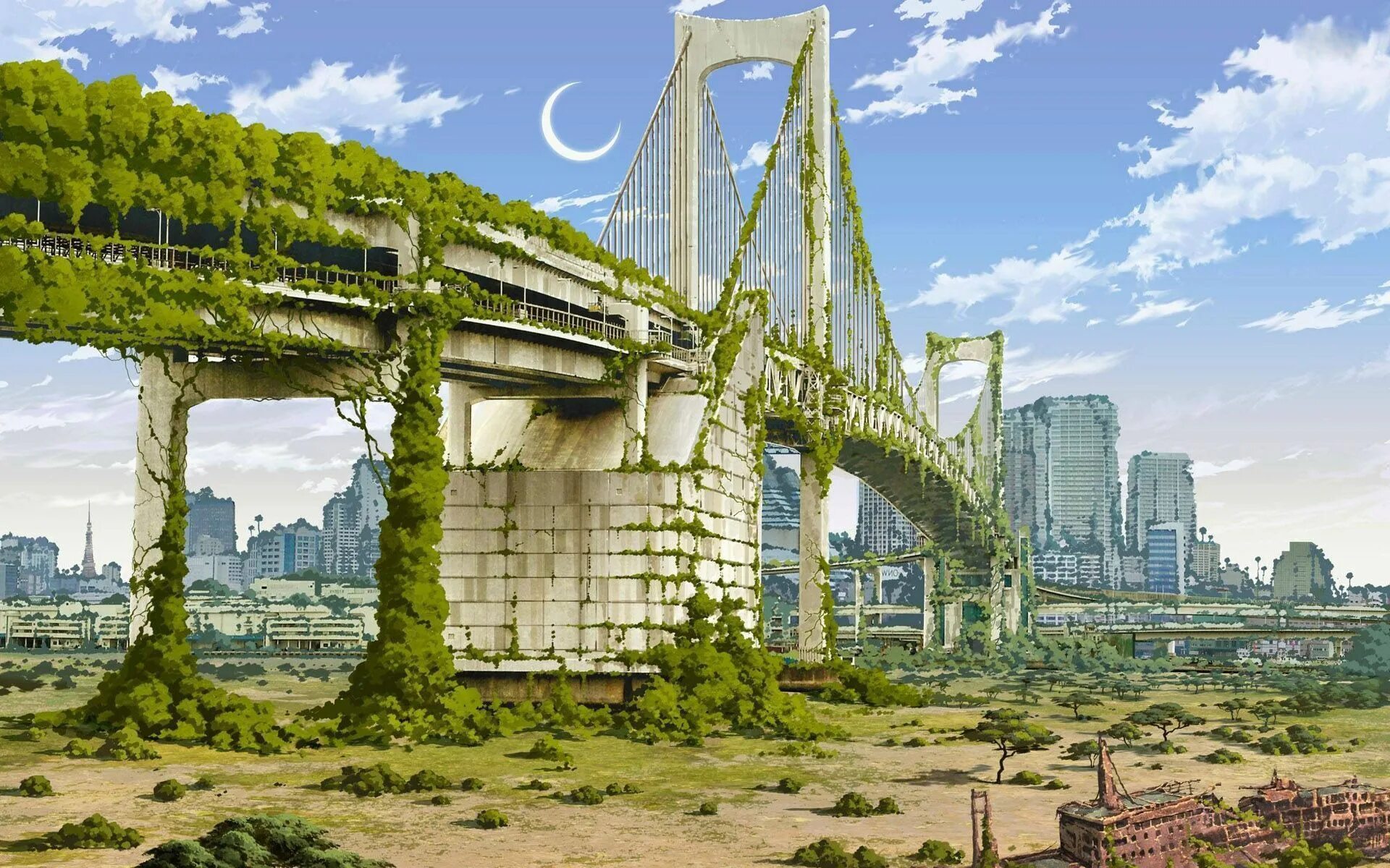 They are building a new bridge