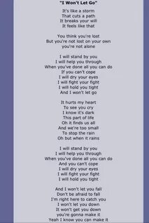 Listen before i go перевод