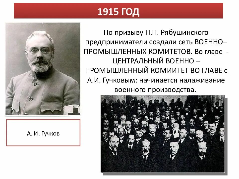 Военнотпромышленные комитеты. Мобилизация 1914. Военно-промышленные комитеты. Особые совещания 1915. Центральный военно промышленный комитет 1915.