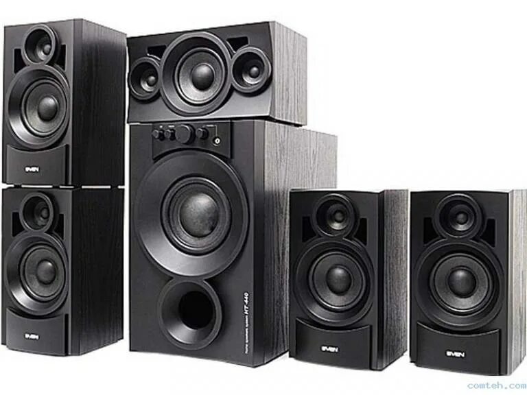 1. Колонки 5. Колонки sven ms 2100 black. 1 ht. 1 черный.