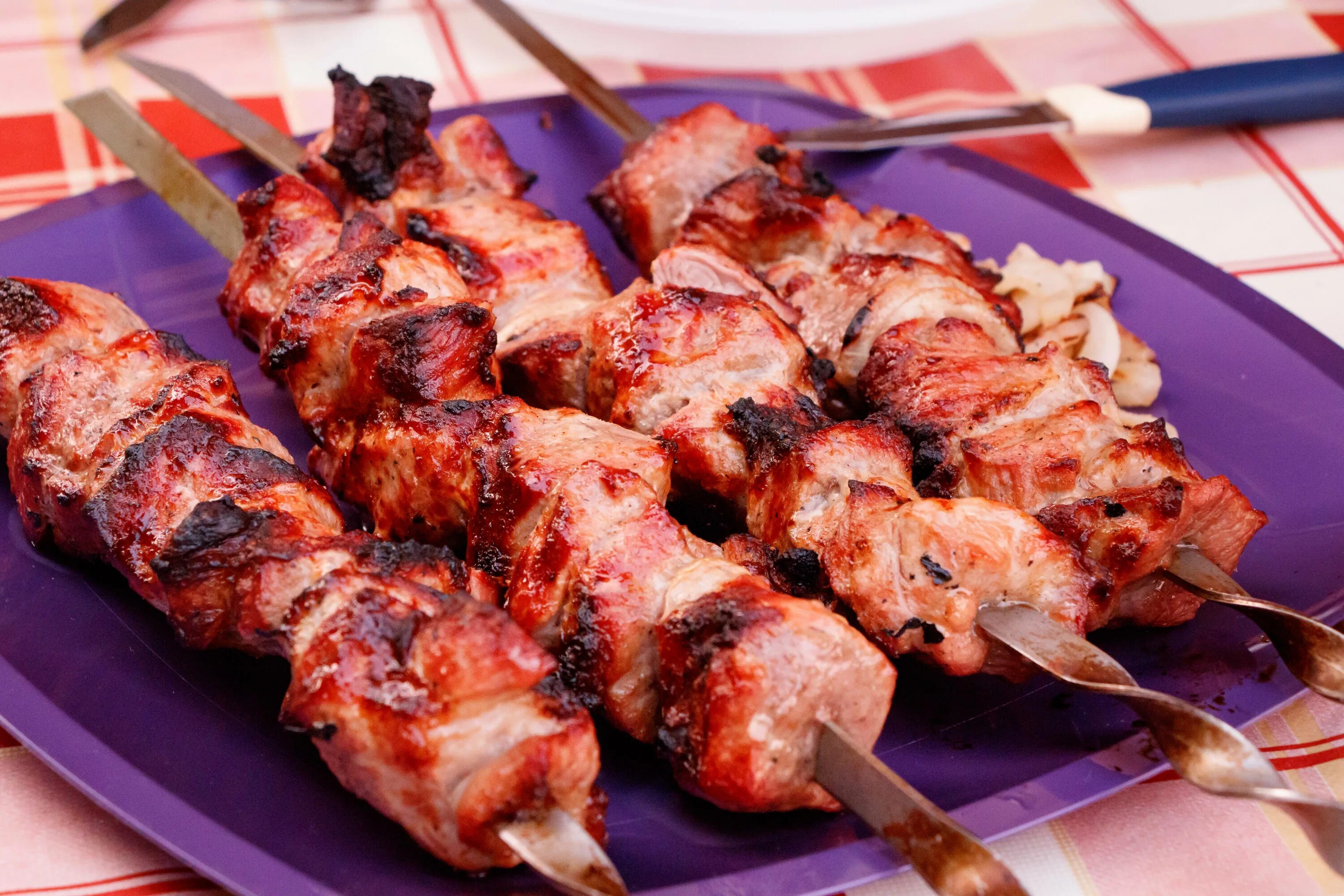 Рецепт мяса шашлык