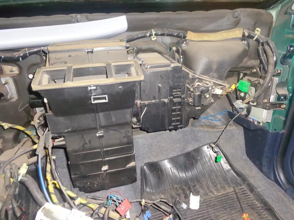 Где находится печка дацун Радиатор печки Lada 2115, 1,5 л, 2004 года своими руками DRIVE2