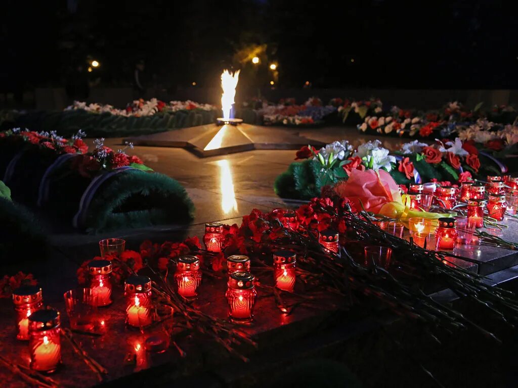 Память о погибших в Беслане. Минута молчания в память о теракте