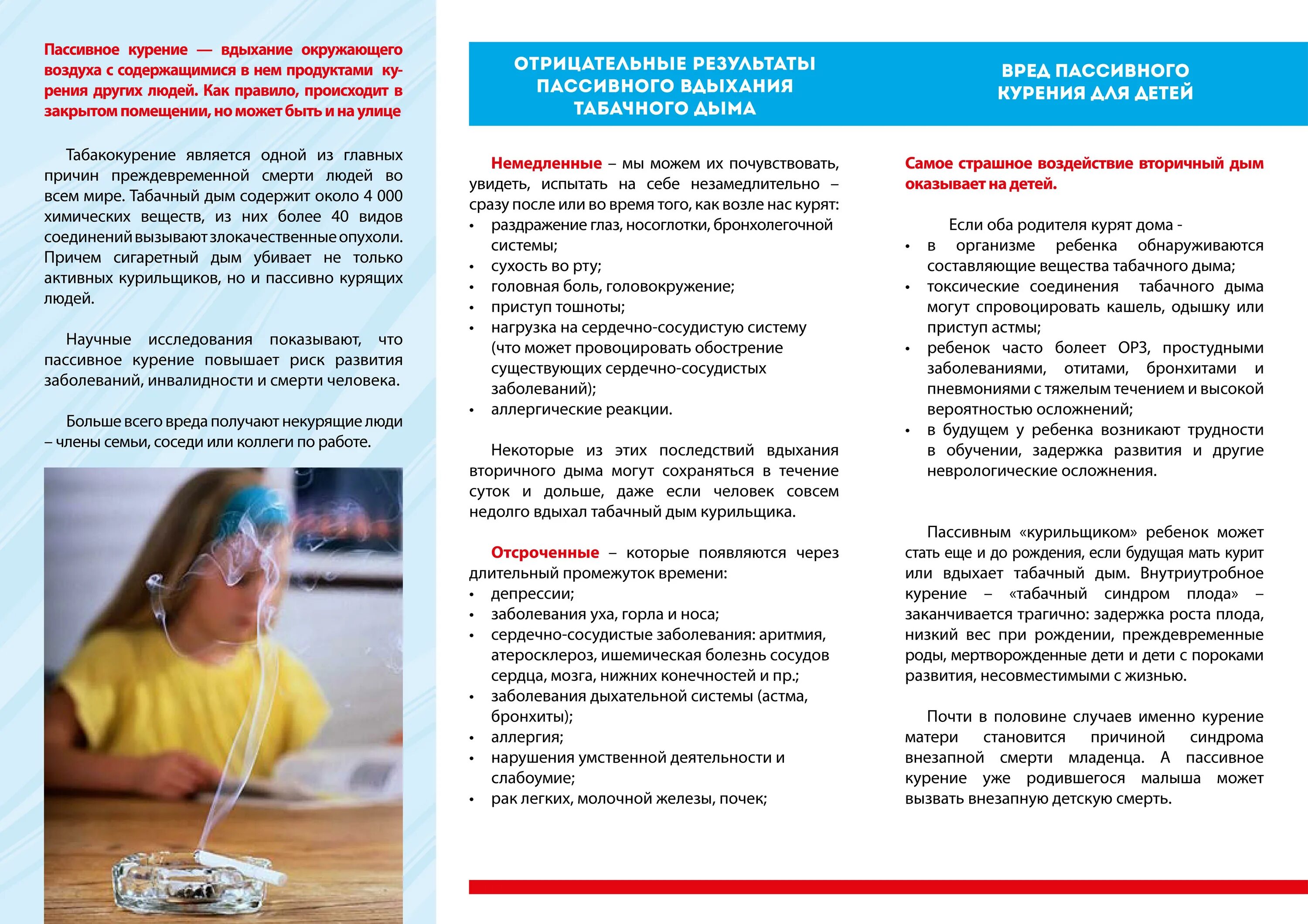 табакокурение план работы