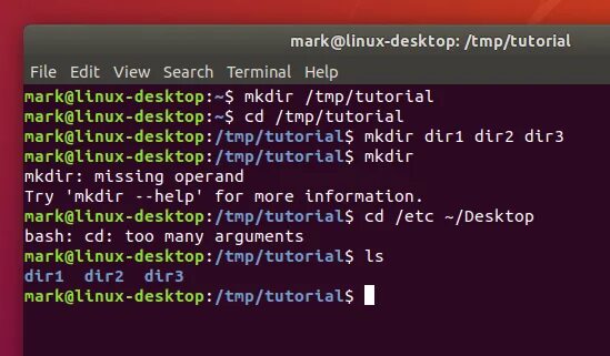 Tmp directory