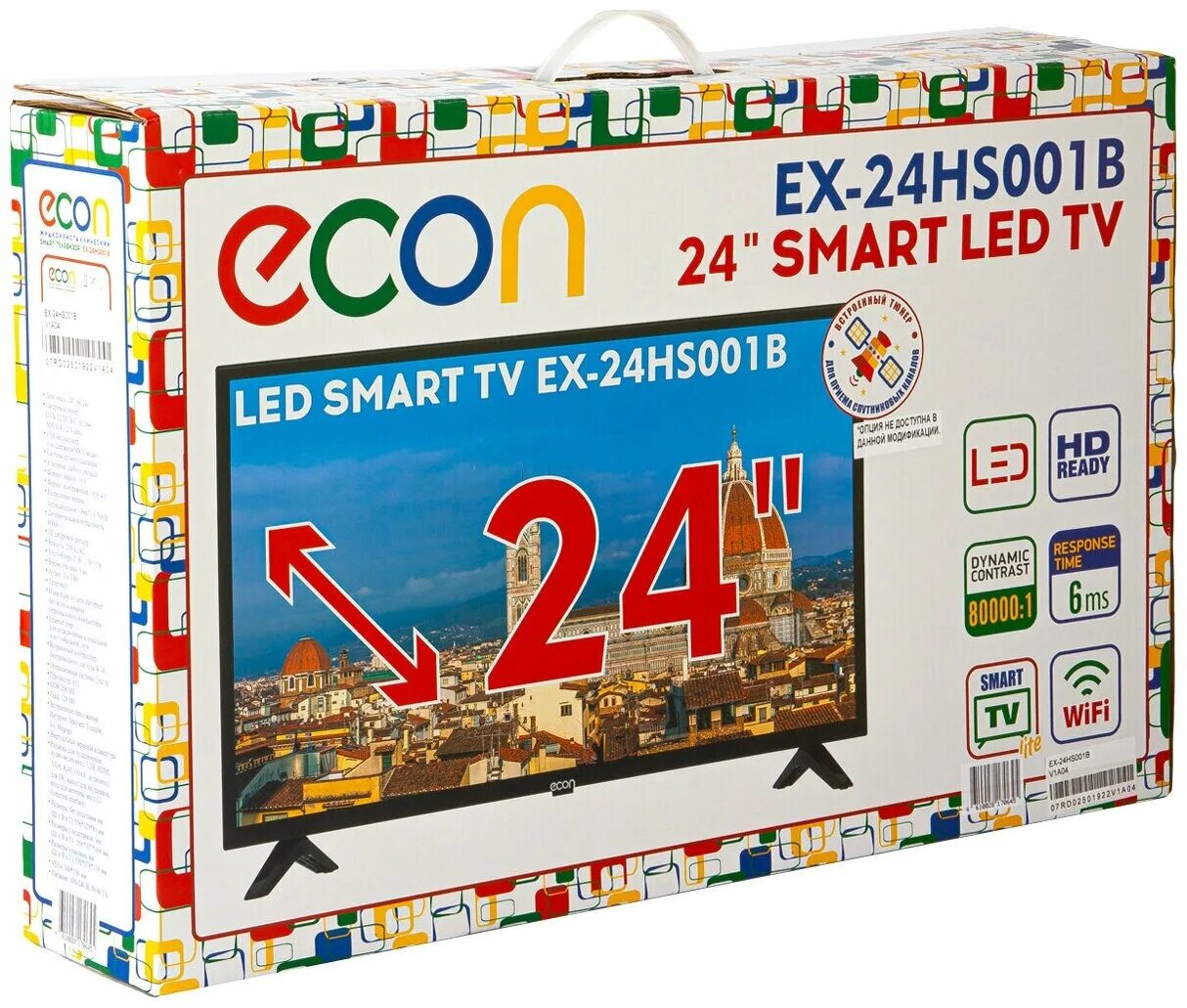 Телевизор ECON ex-24hs001b. ECON ex-24hs001b-Smart. 24" Телевизор ECON ex-24hs001b. Телевизор ECON ex-24hs001b 24" (2019).
