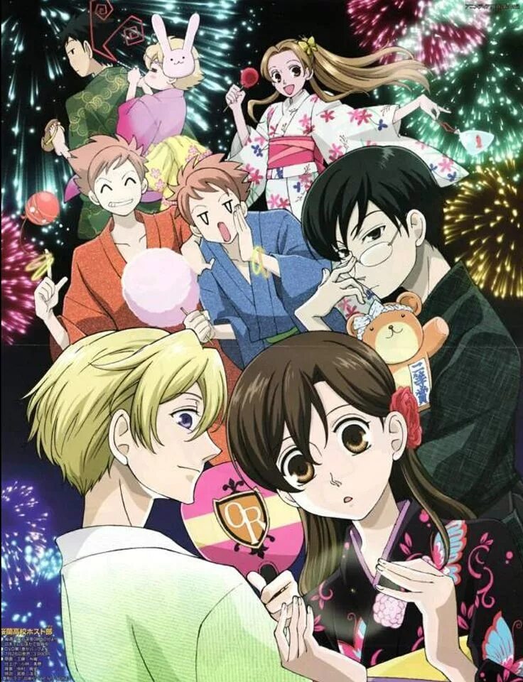 Школа свиданий старшей школы Оран. Ouran host club