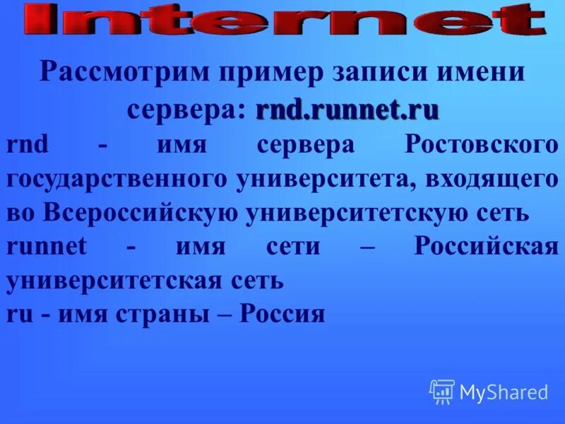 Имя сервера пример. Доменное имя. Имя сервера. Полное имя файла протокол доступа сервера. Структура доменного имени.