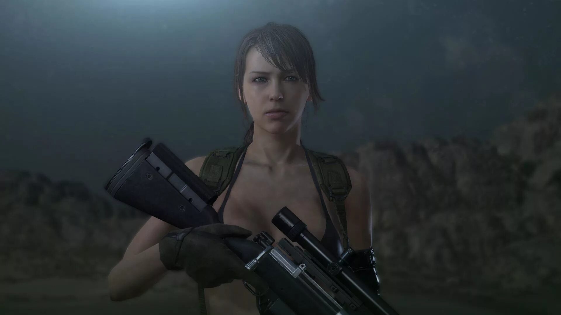 Молчунья снайпер вульф. Снайперша. Тихоня metal gear solid v. Снайпер вульф тихоня. Metal gear solid v the phantom pain молчунья.