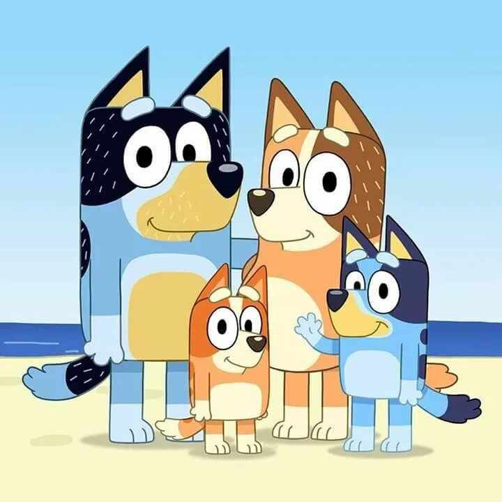 Блуи собака. Блуи bluey.
