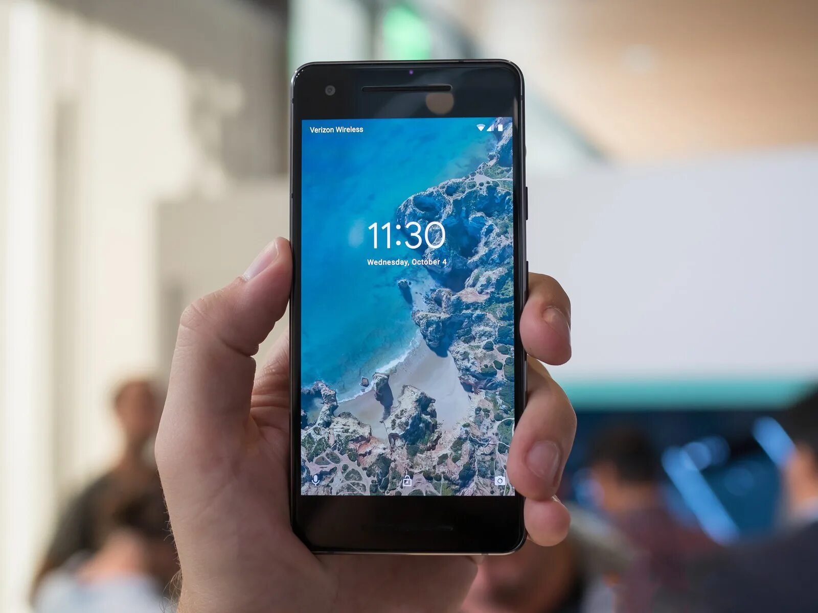 Android 9 экран