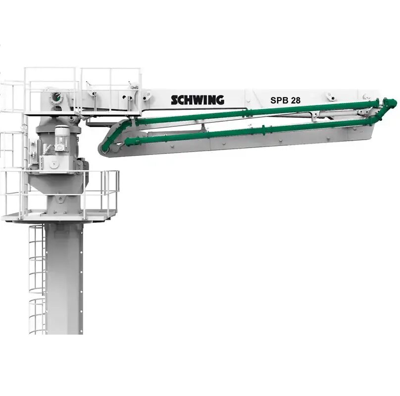Стационарные стрелы. Бетонораздаточная стрела Schwing spb-32. Бетононасос Schwing s34x. Бетонораздаточная стрела Putzmeister MXR 32-4. Автобетононасос Швинг 32.
