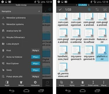 Android content file