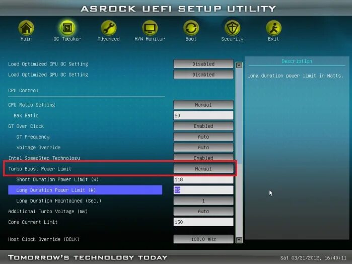 Power limit биос. Включение турбо буст в биосе. pci rom priority asus. где xmp профиль в биосе asrock. как включить xmp профиль в биосе asrock.