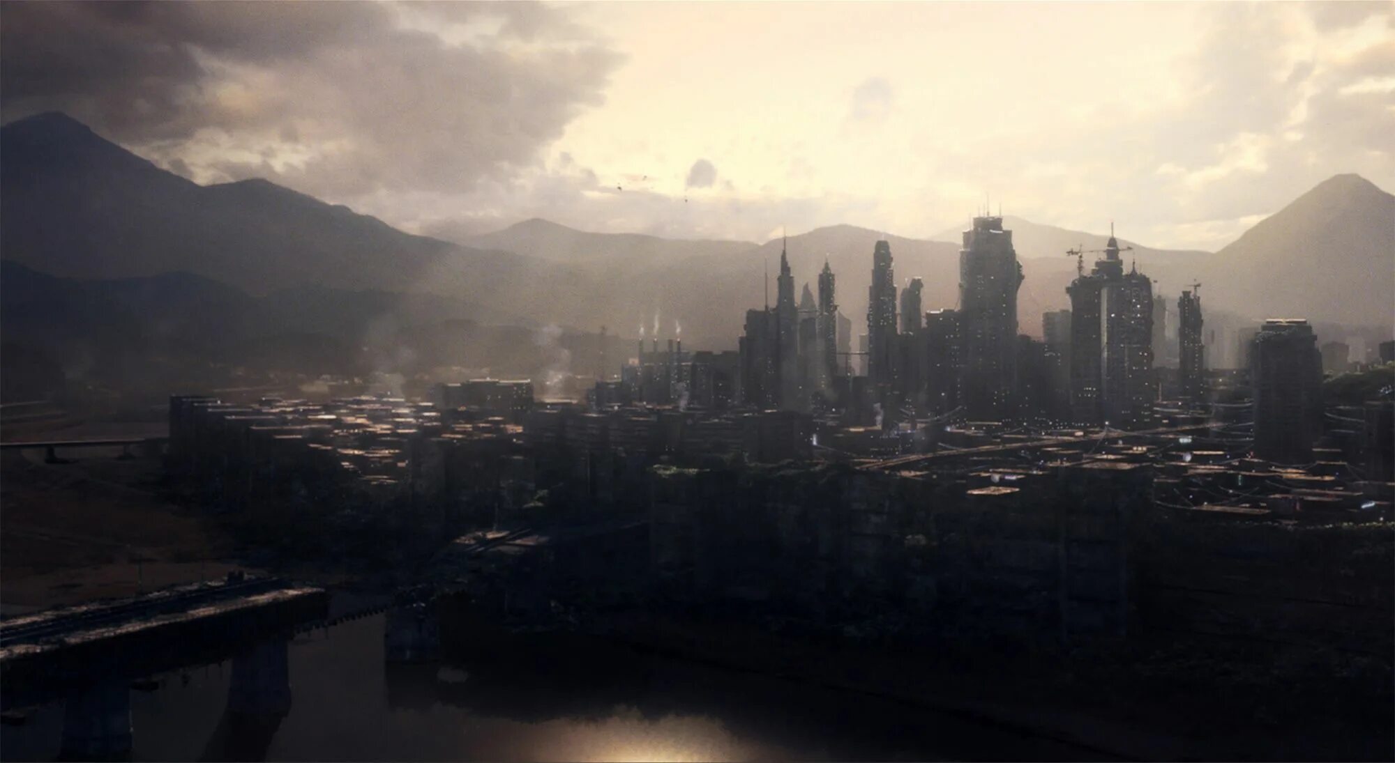 городская местность. сити скайлайн дубай. современный город в горах. полуночный город. Furthest city.