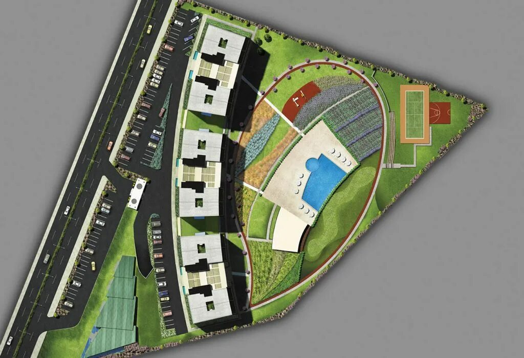 Site Plan. Waziyet Plan. Site Plan b w.