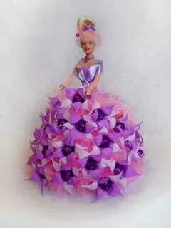 Кукла из конфет