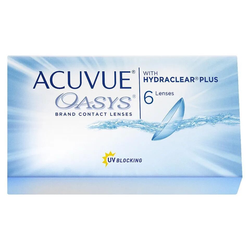 Acuvue oasys with hydraclear plus 6 линз. Контактные линзы acuvue oasys 2 недельные купить.